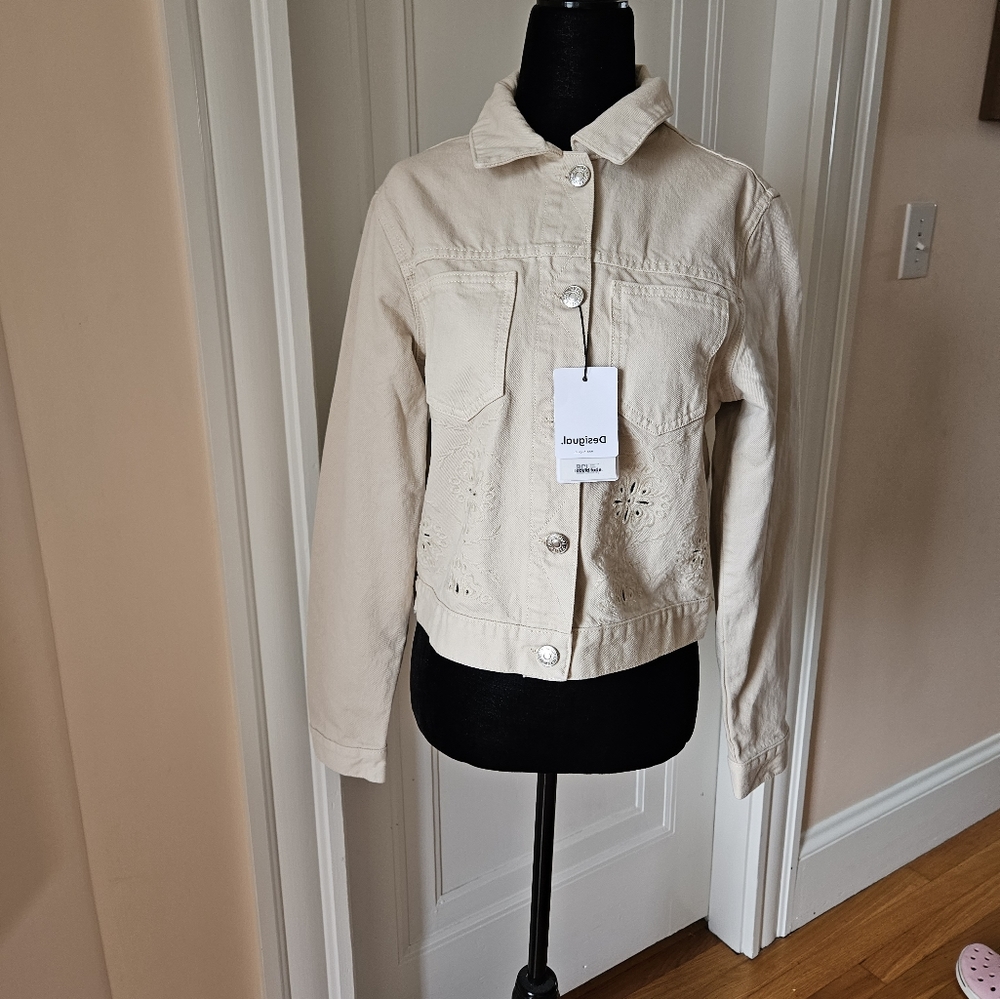 Desigual Women's Woman Denim Trucker Jacket - Picture 4 of 14